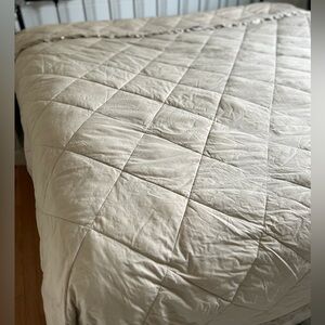 The Company Store comforter.